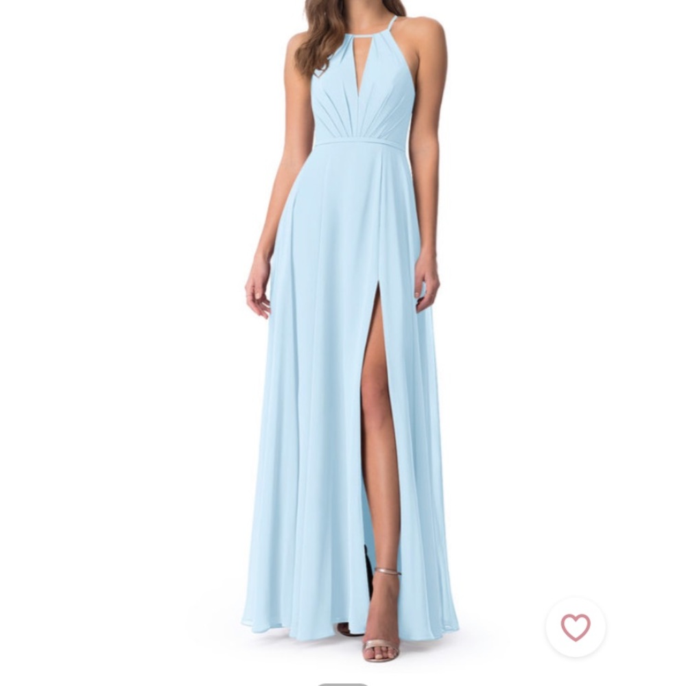 Azazie Evalleen Bridesmaid Dress- Sky Blue